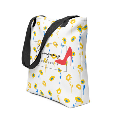 Courageous MOMpreneur Women's Empowerment Tote Bag