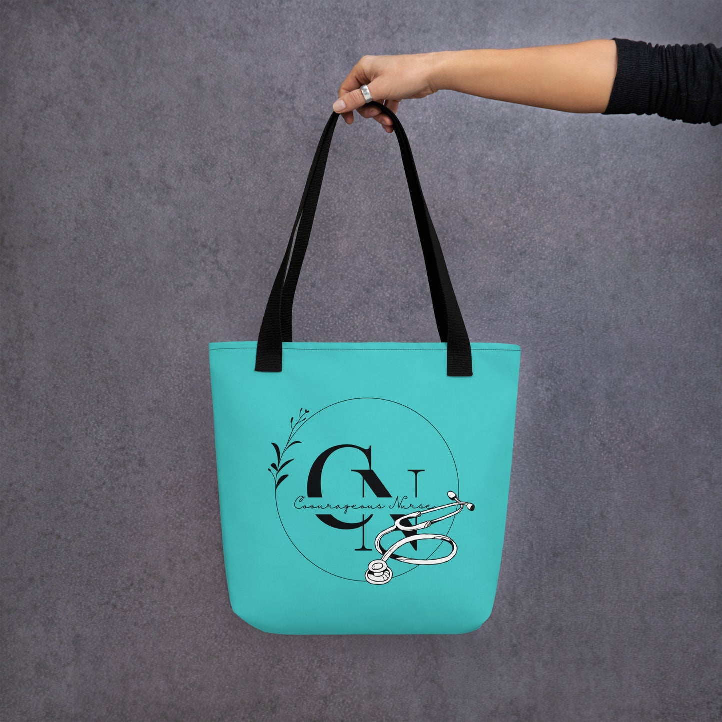 Courageous Nurse Women's Empowerment Tote Bag