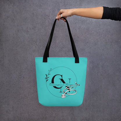 Courageous Nurse Women's Empowerment Tote Bag