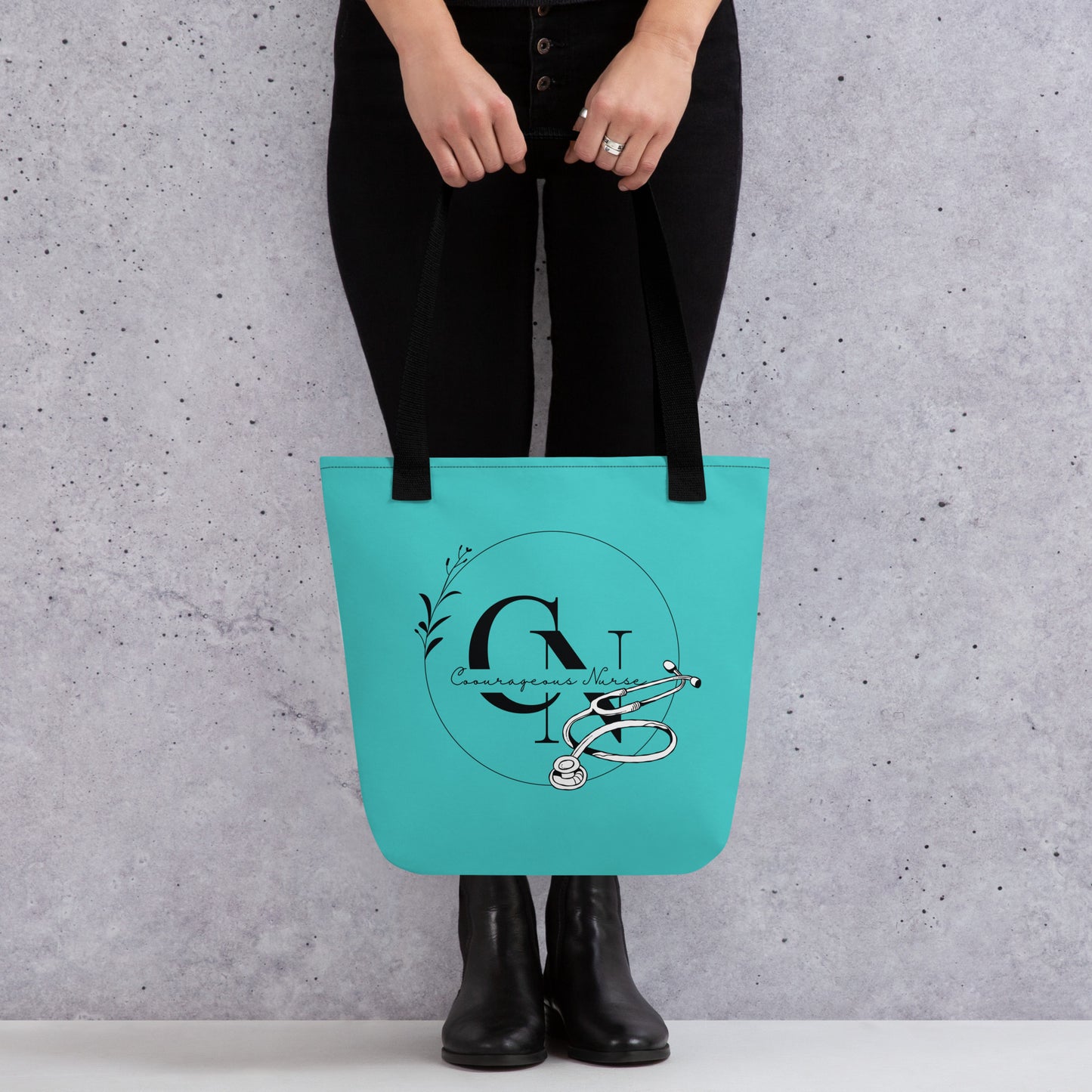 Courageous Nurse Women's Empowerment Tote Bag