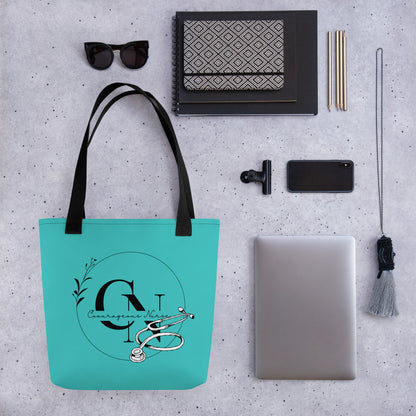 Courageous Nurse Women's Empowerment Tote Bag