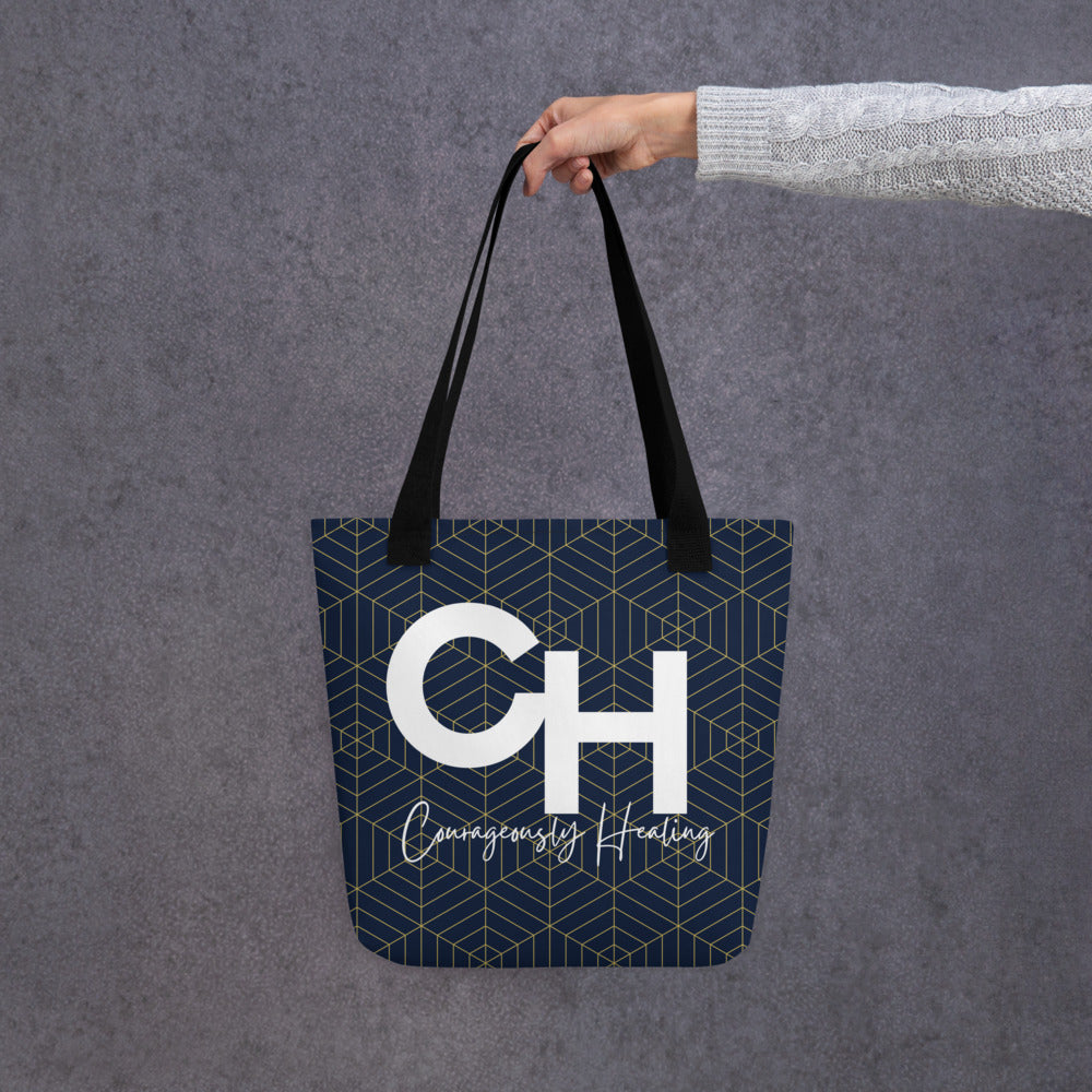 Courageously Healing Women's Empowerment Tote Bag