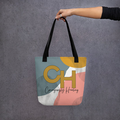 Courageously Healing Women's Empowerment Tote Bag