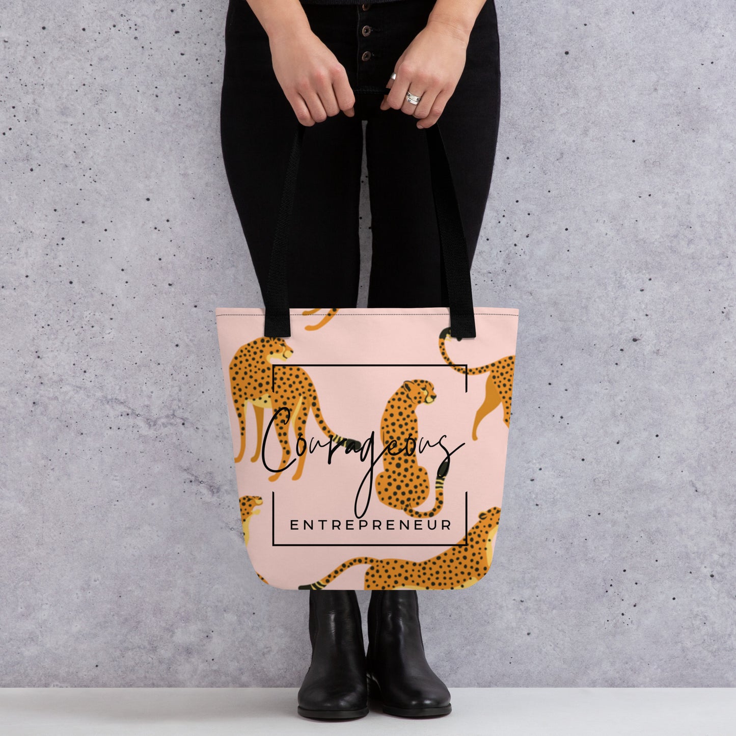 Courageous Entrepreneur Women's Empowerment Tote Bag