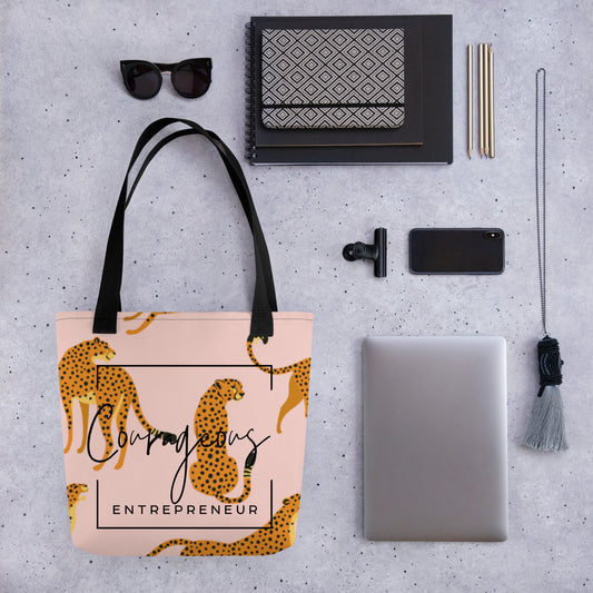 Courageous Entrepreneur Women's Empowerment Tote Bag
