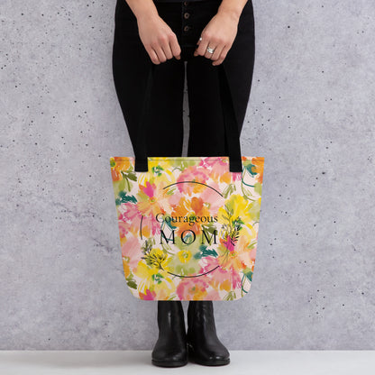 Courageous MOM Women's Empowerment Tote Bag