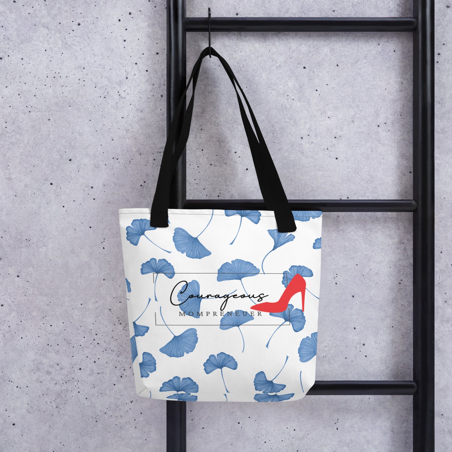 Courageous MOMpreneur Women's Empowerment Tote Bag