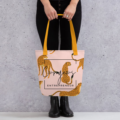 Courageous Entrepreneur Women's Empowerment Tote Bag