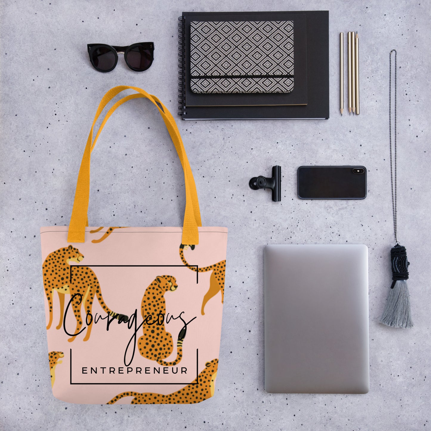 Courageous Entrepreneur Women's Empowerment Tote Bag