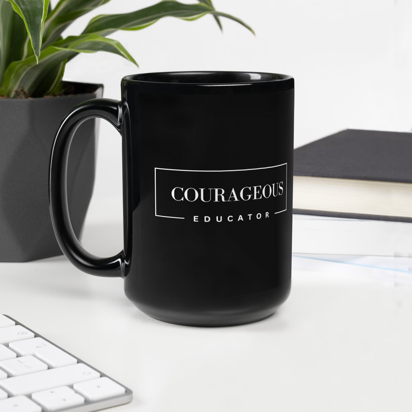 Courageous Educator Women's Empowerment Coffee Mug
