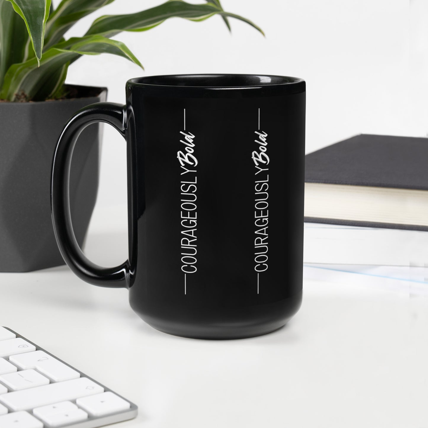 Courageously Bold Women's Empowerment Coffee Mug