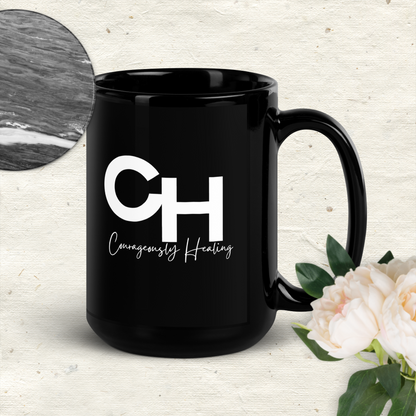Courageously Healing Women's Empowerment Coffee Mug