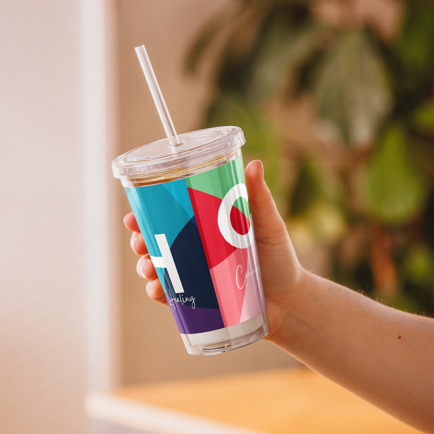 Courageously Healing Women's Empowerment Tumbler