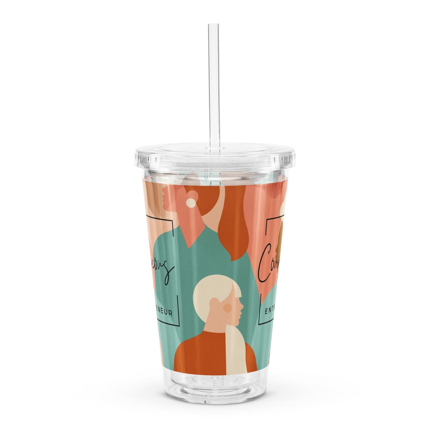Courageous Entrepreneur Women's Empowerment Tumbler
