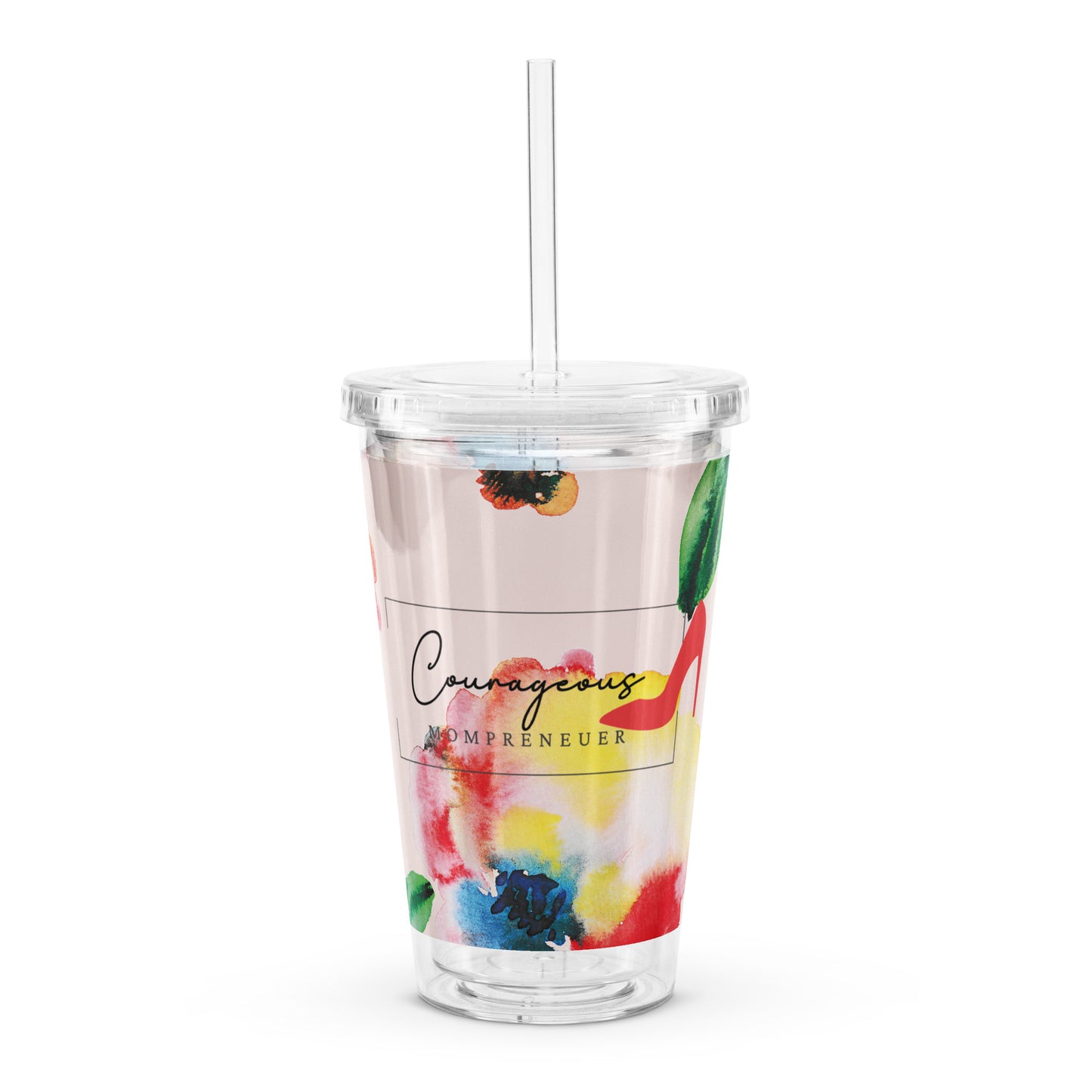 Courageous MOMpreneur Women's Empowerment Tumbler