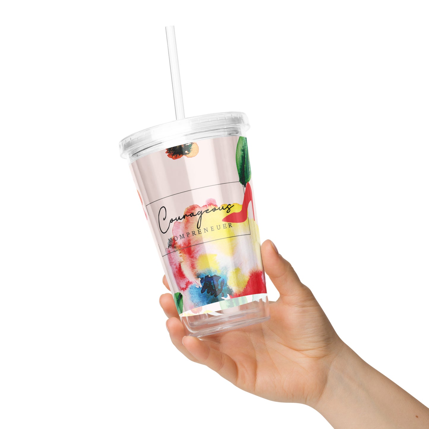 Courageous MOMpreneur Women's Empowerment Tumbler