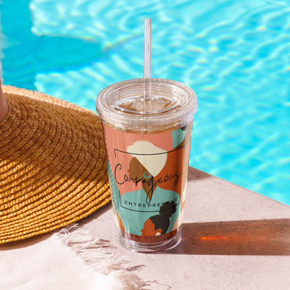 Courageous Entrepreneur Women's Empowerment Tumbler