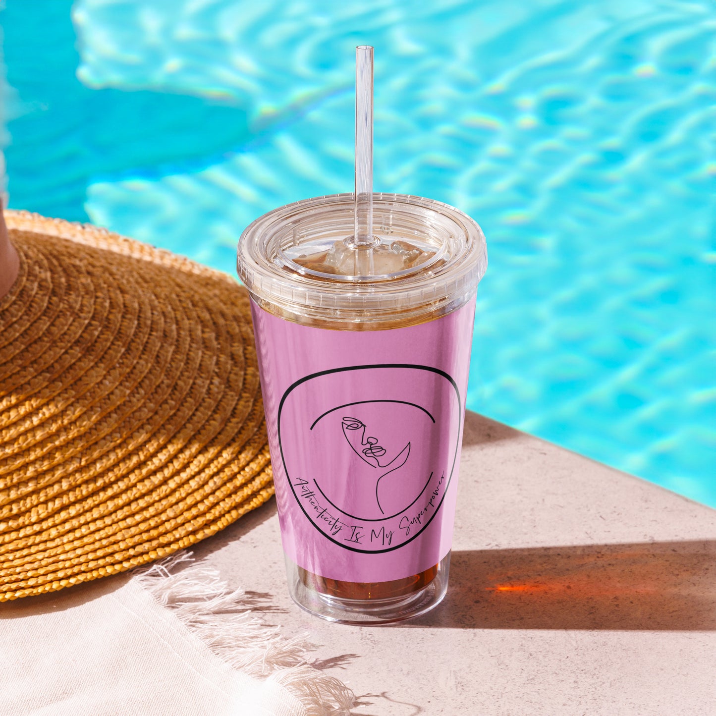 Authenticity is My Superpower Women's Empowerment Tumbler