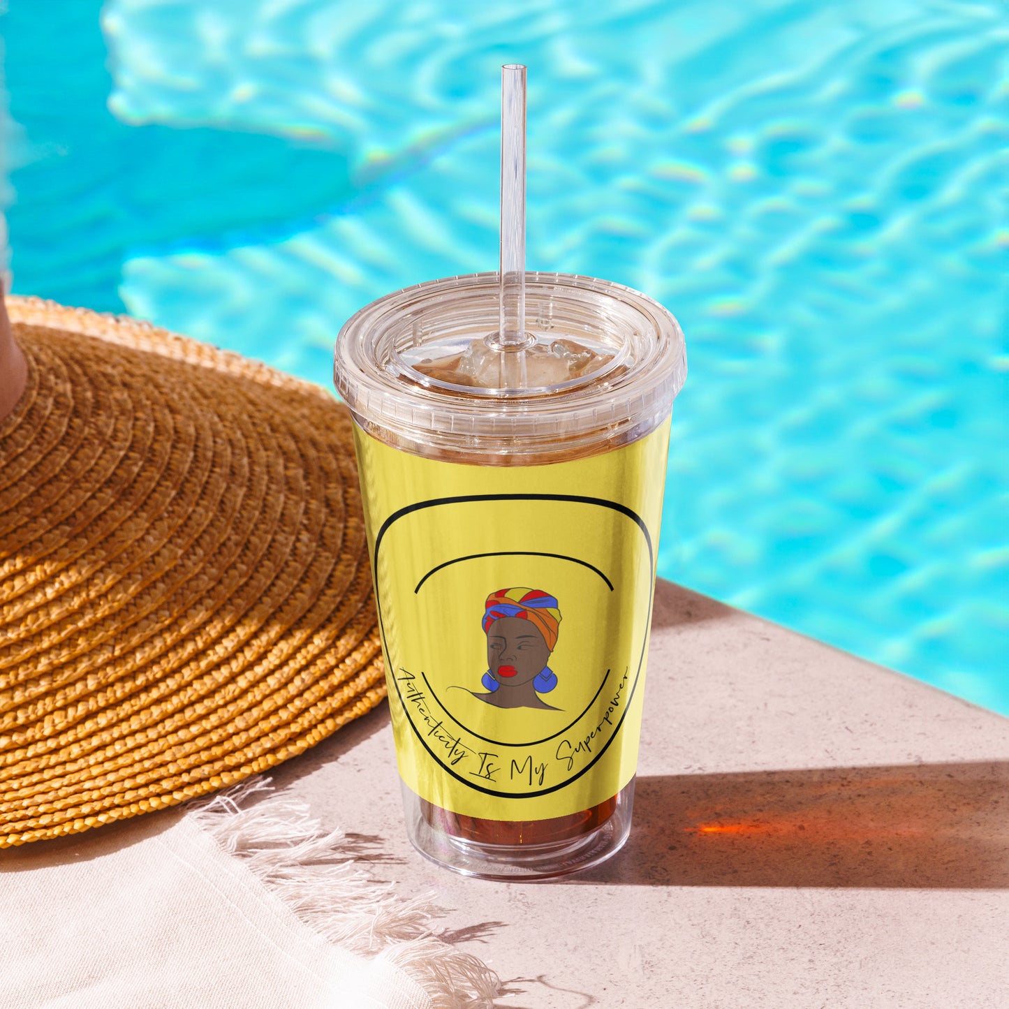 Authenticity is My Superpower Women's Empowerment  Tumbler