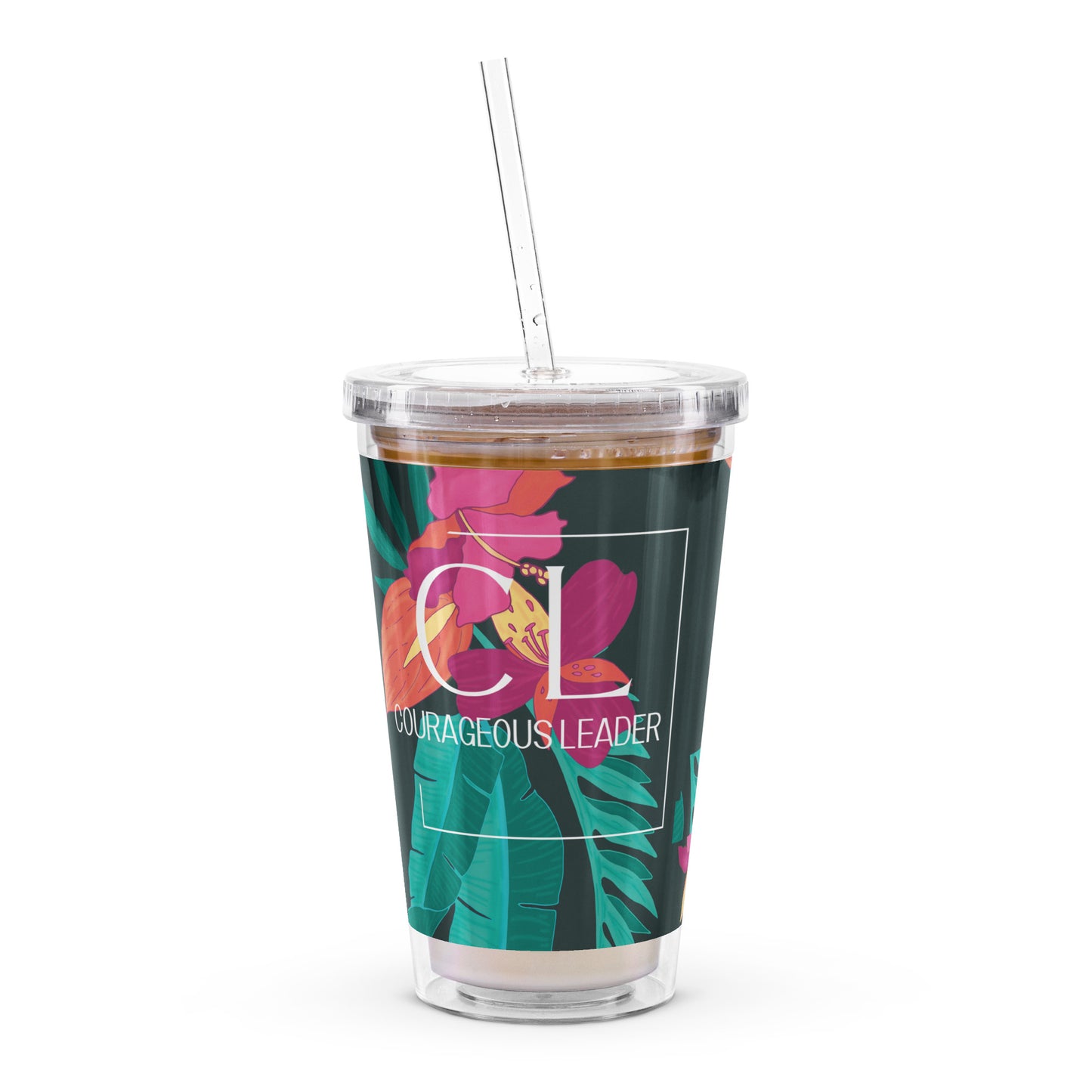 Courageous Leader Women's Empowerment Tumbler