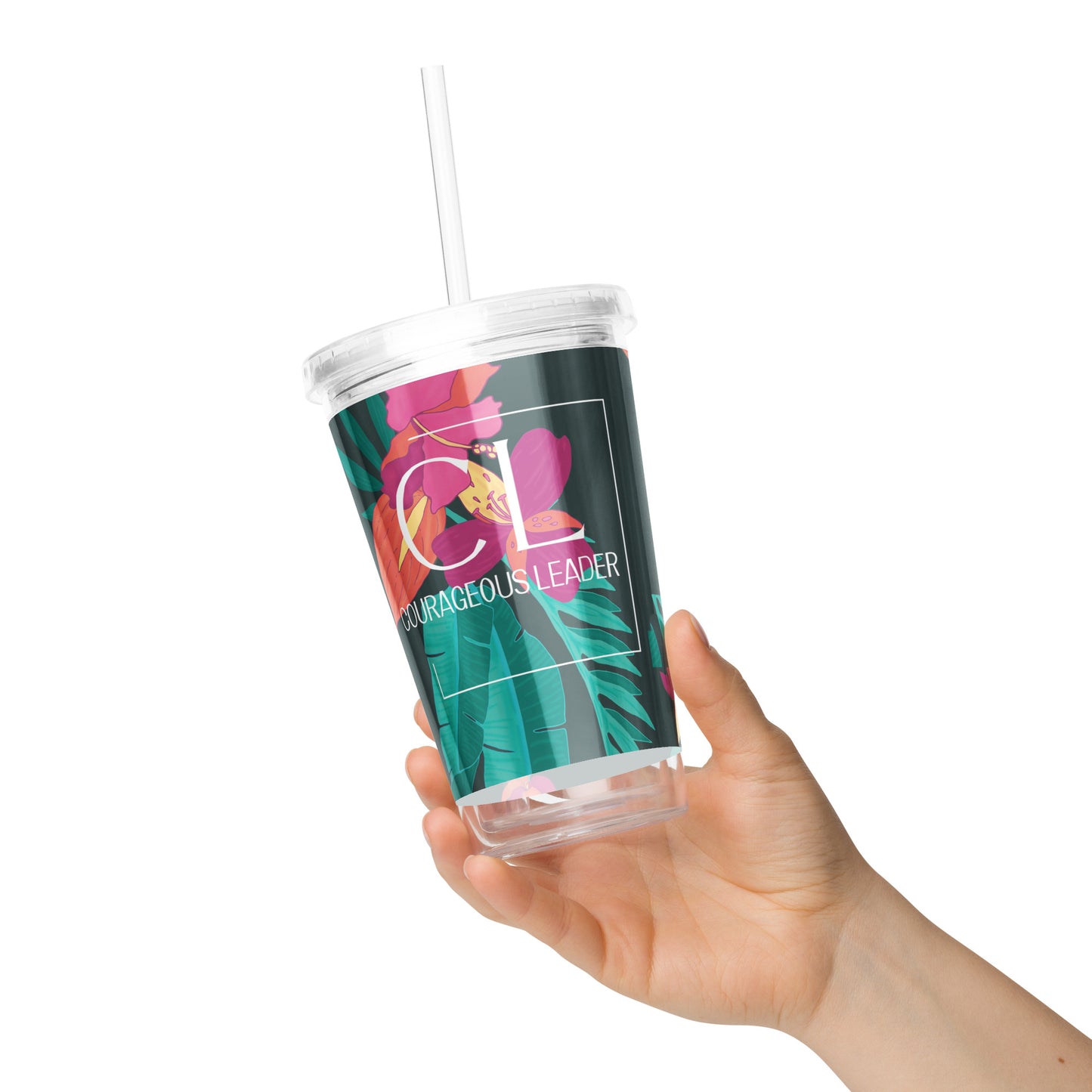 Courageous Leader Women's Empowerment Tumbler