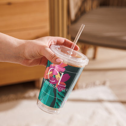 Courageous Leader Women's Empowerment Tumbler