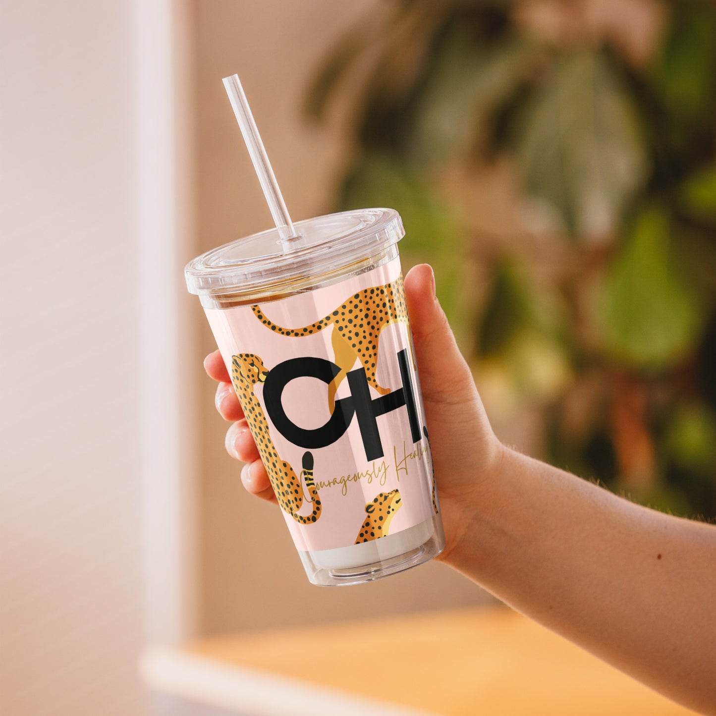 Courageously Healing Women's Empowerment Tumbler