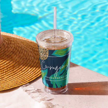 Courageous Entrepreneur Women's Empowerment Tumbler