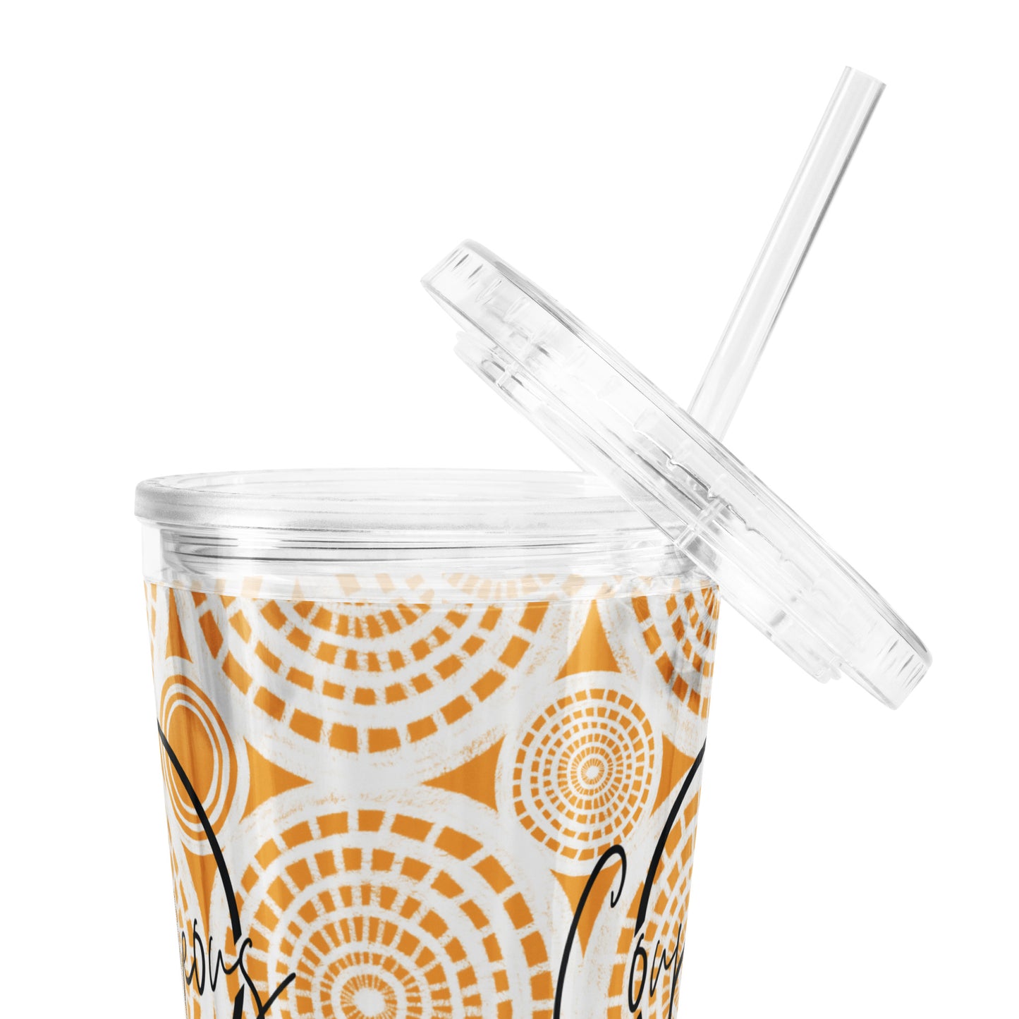 Courageous Veteran Women's Empowerment Tumbler
