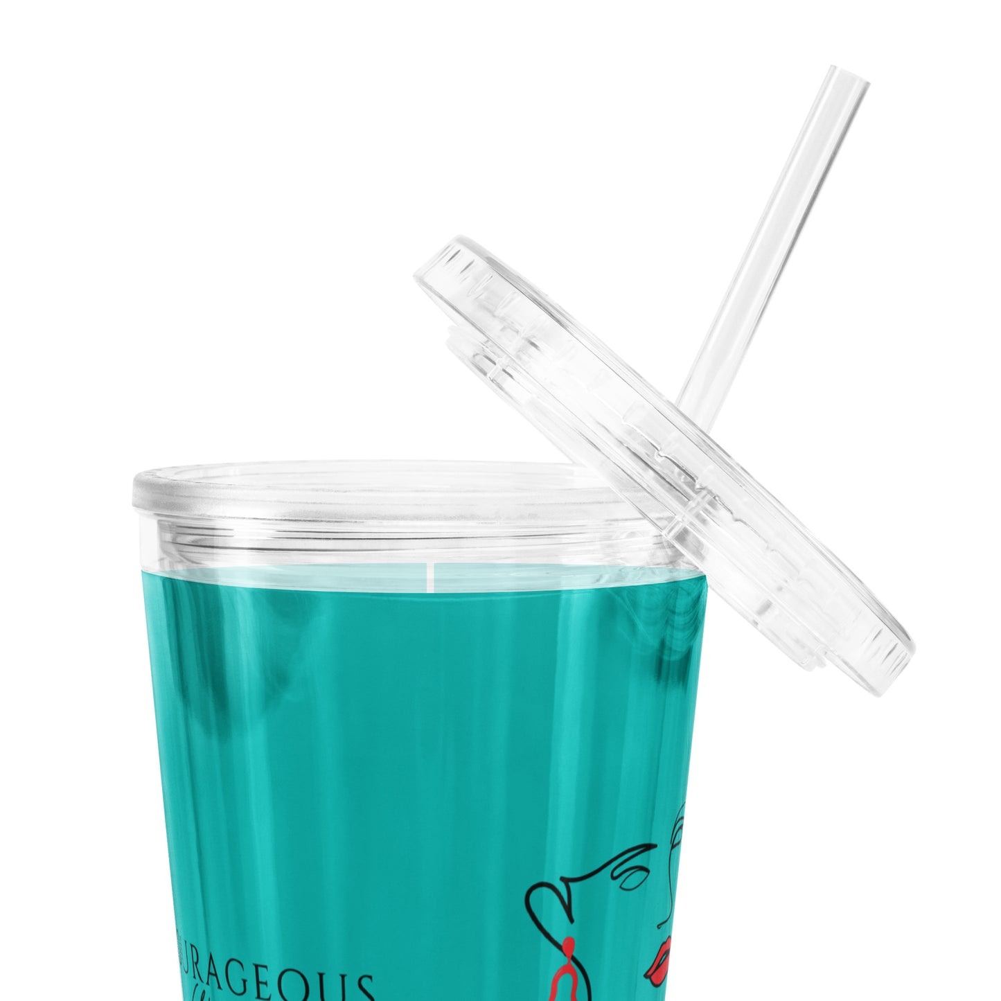 Courageous Woman Women's Empowerment Tumbler