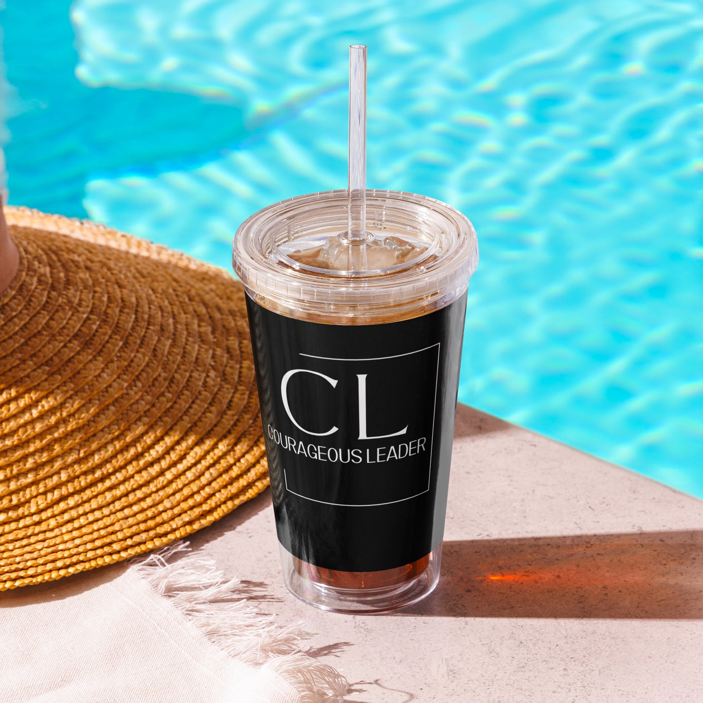 Courageous Leader Women's Empowerment Tumbler