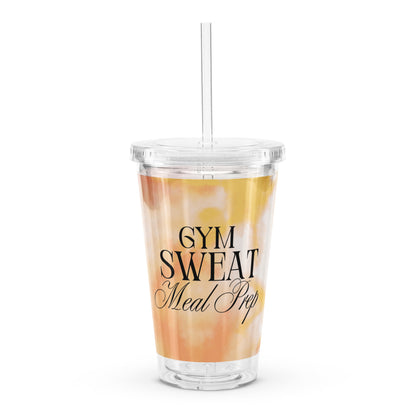 Gym. Sweat. Meal Prep Women's Empowerment Tumbler