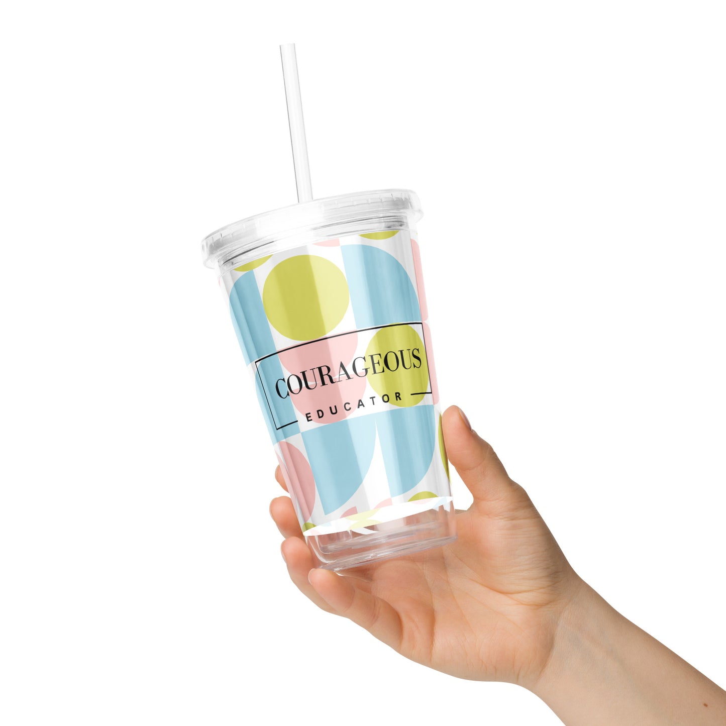 Courageous Educator Women's Empowerment  Tumbler