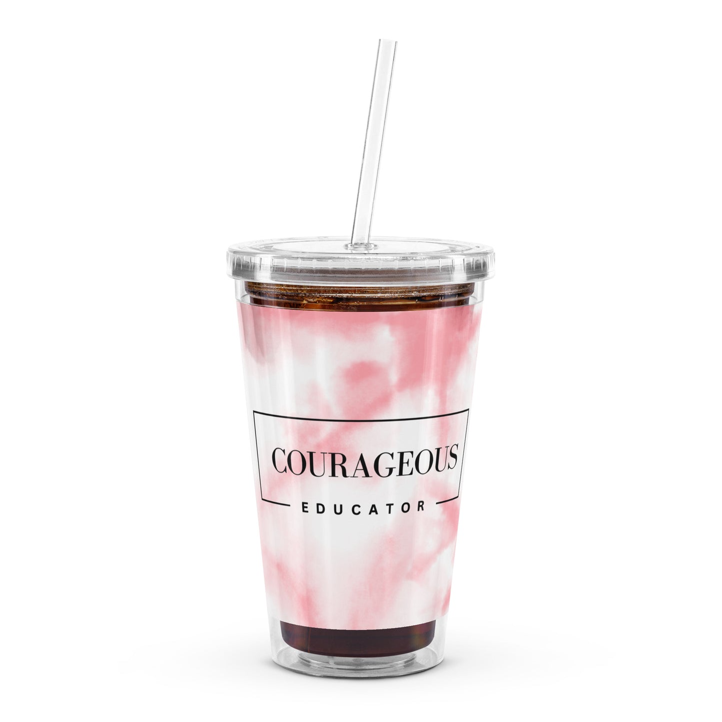 Courageous Educator Women's Empowerment Tumbler
