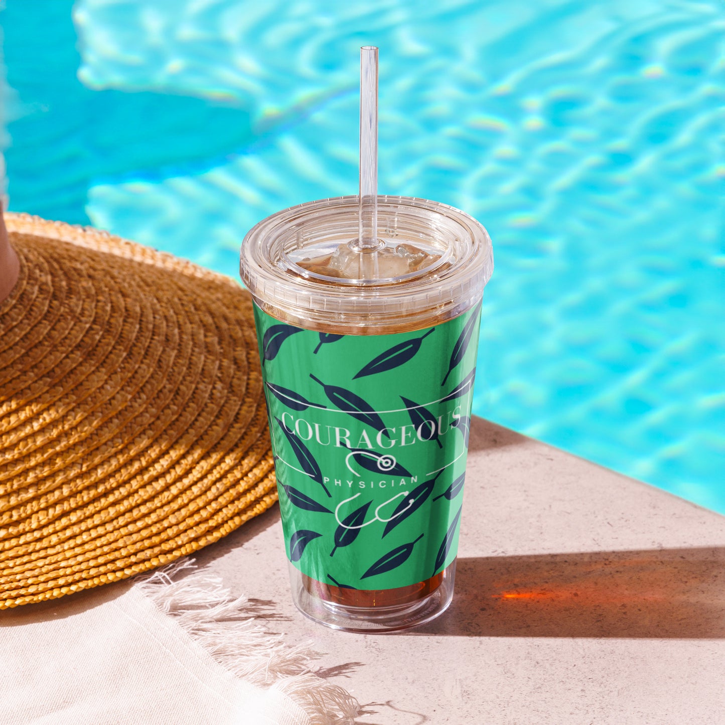 Courageous Physician Women's Empowerment Tumbler