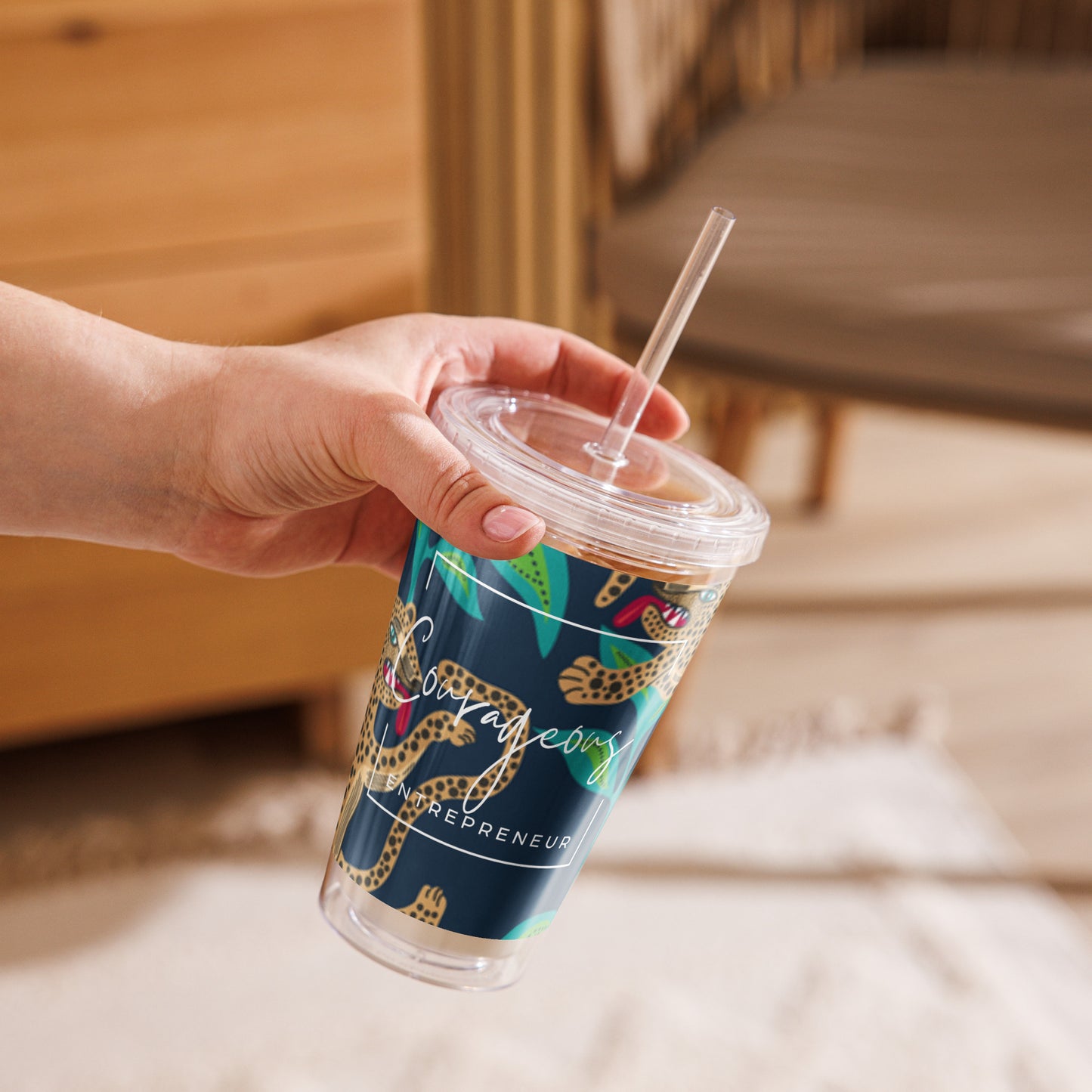 Courageous Entrepreneur Women's Empowerment Tumbler