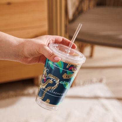 Courageous Entrepreneur Women's Empowerment Tumbler