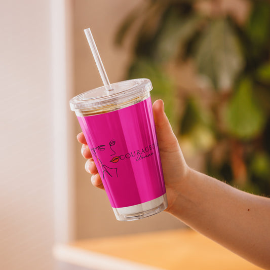 Courageous Woman Women's Empowerment Tumbler
