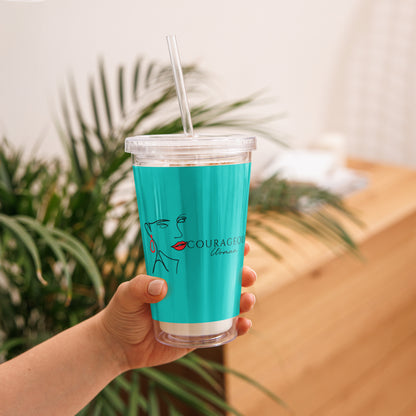 Women's Gym Tumbler | Courageous Woman | Courageous Xpressions™
