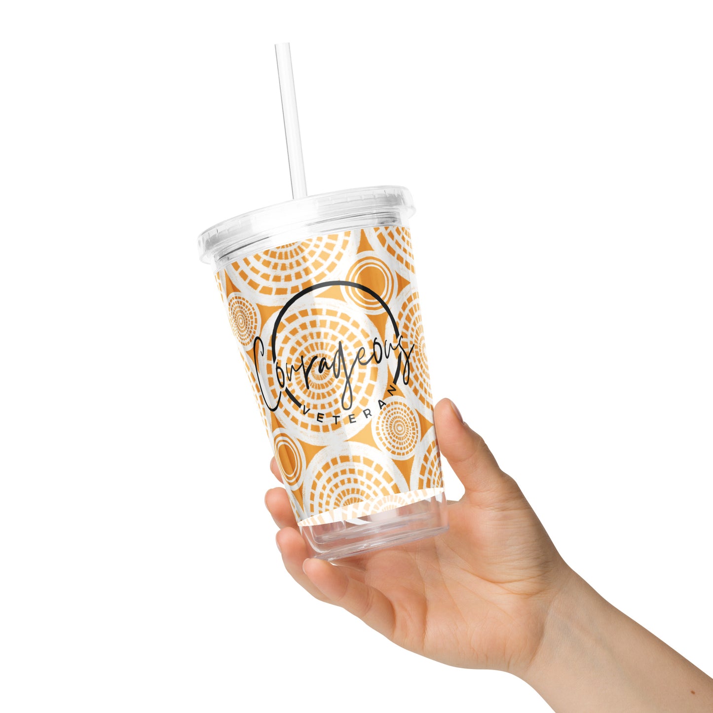 Courageous Veteran Women's Empowerment Tumbler