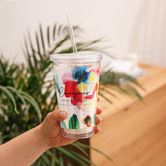 Courageous MOMpreneur Women's Empowerment Tumbler