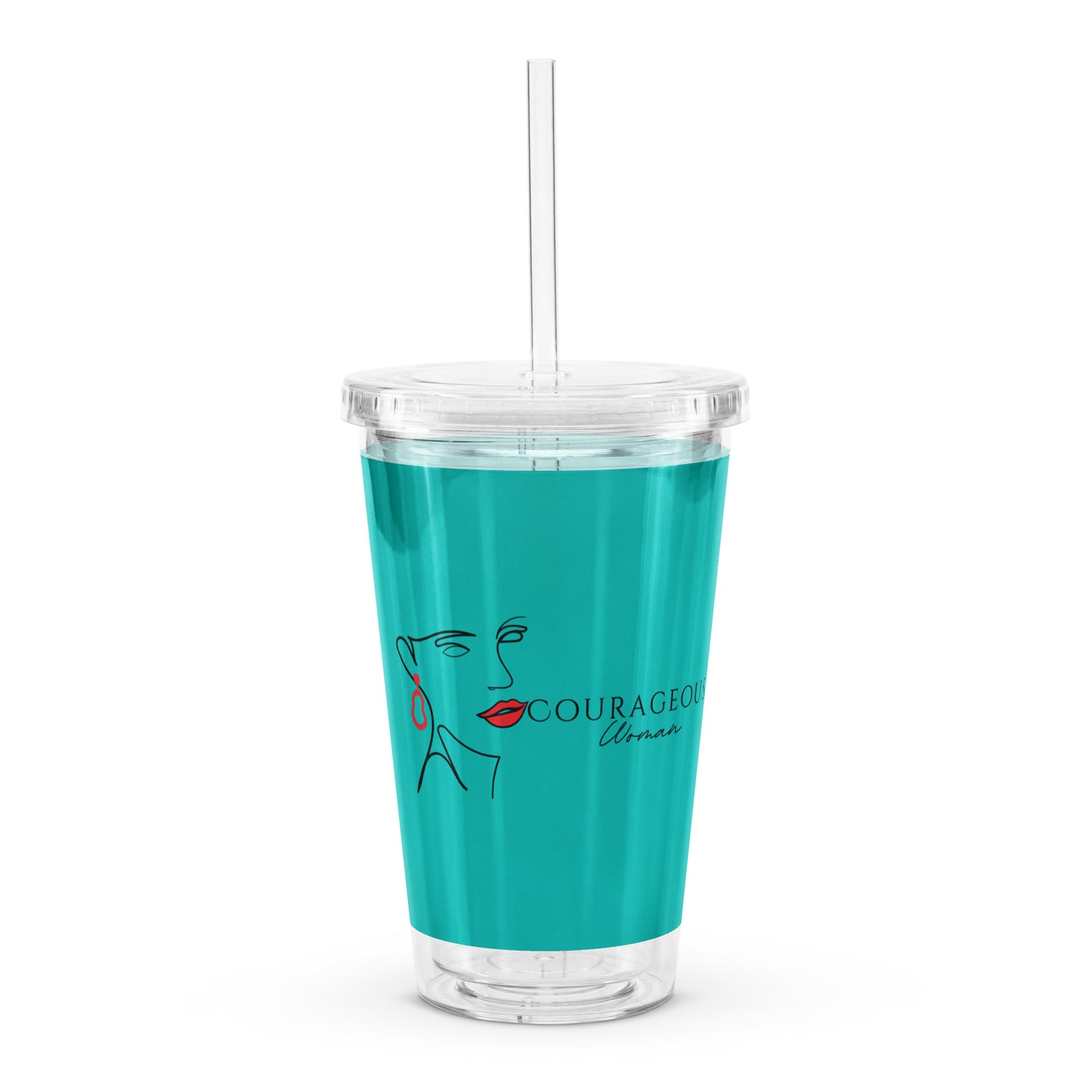Courageous Woman Women's Empowerment Tumbler