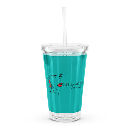 Courageous Woman Women's Empowerment Tumbler
