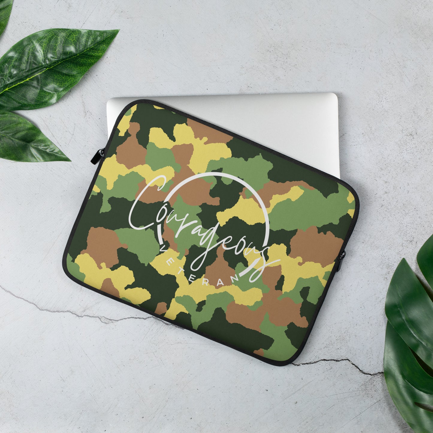 Courageous Veteran Women's Empowerment Laptop Sleeve