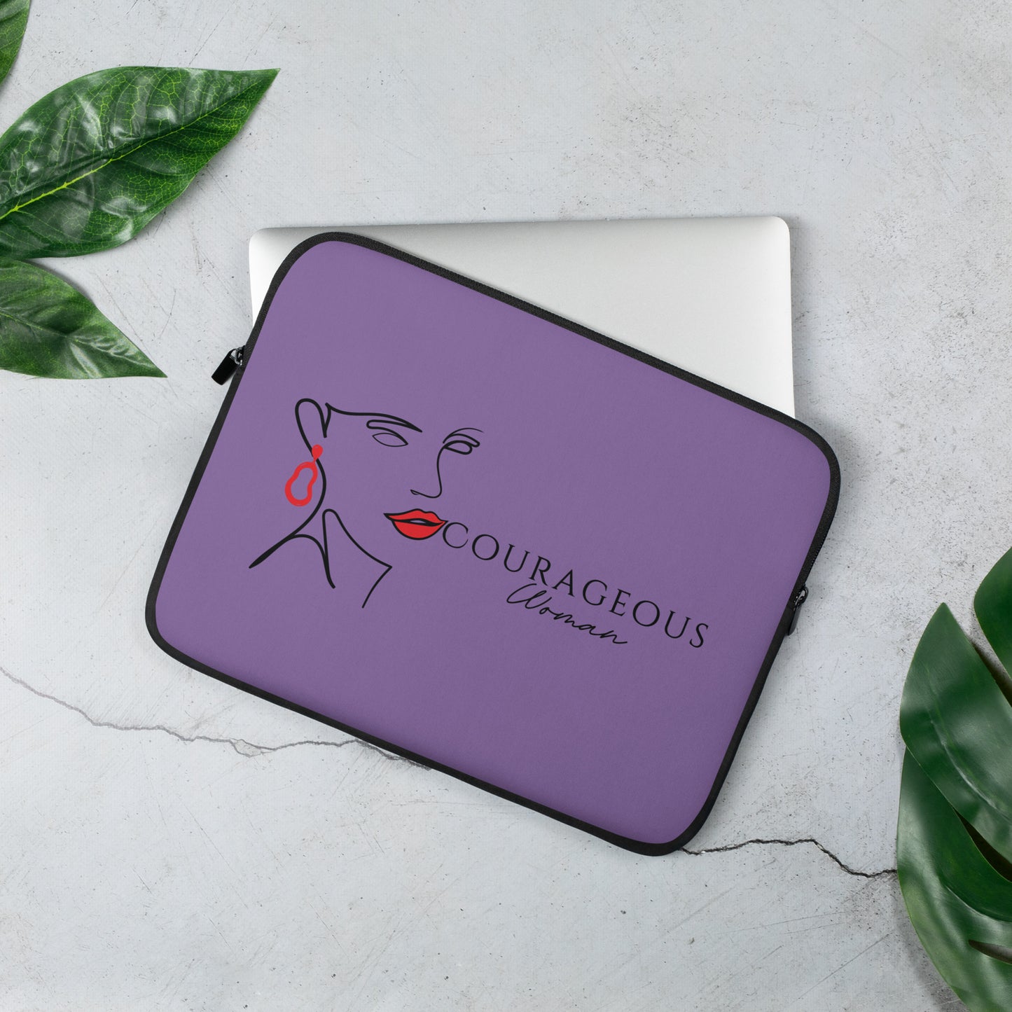 Feminist Laptop Case | Courageous Woman | Courageous Xpressions™