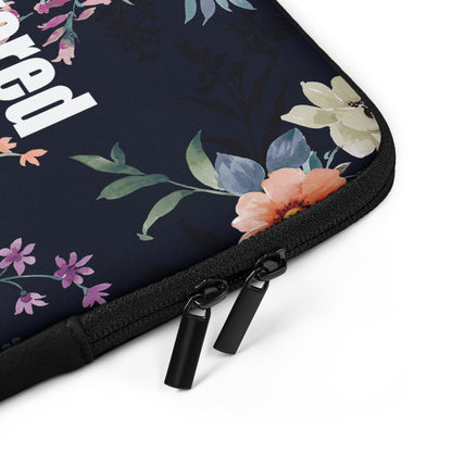 Empowered and Unstoppable Women's Empowerment Laptop Sleeve