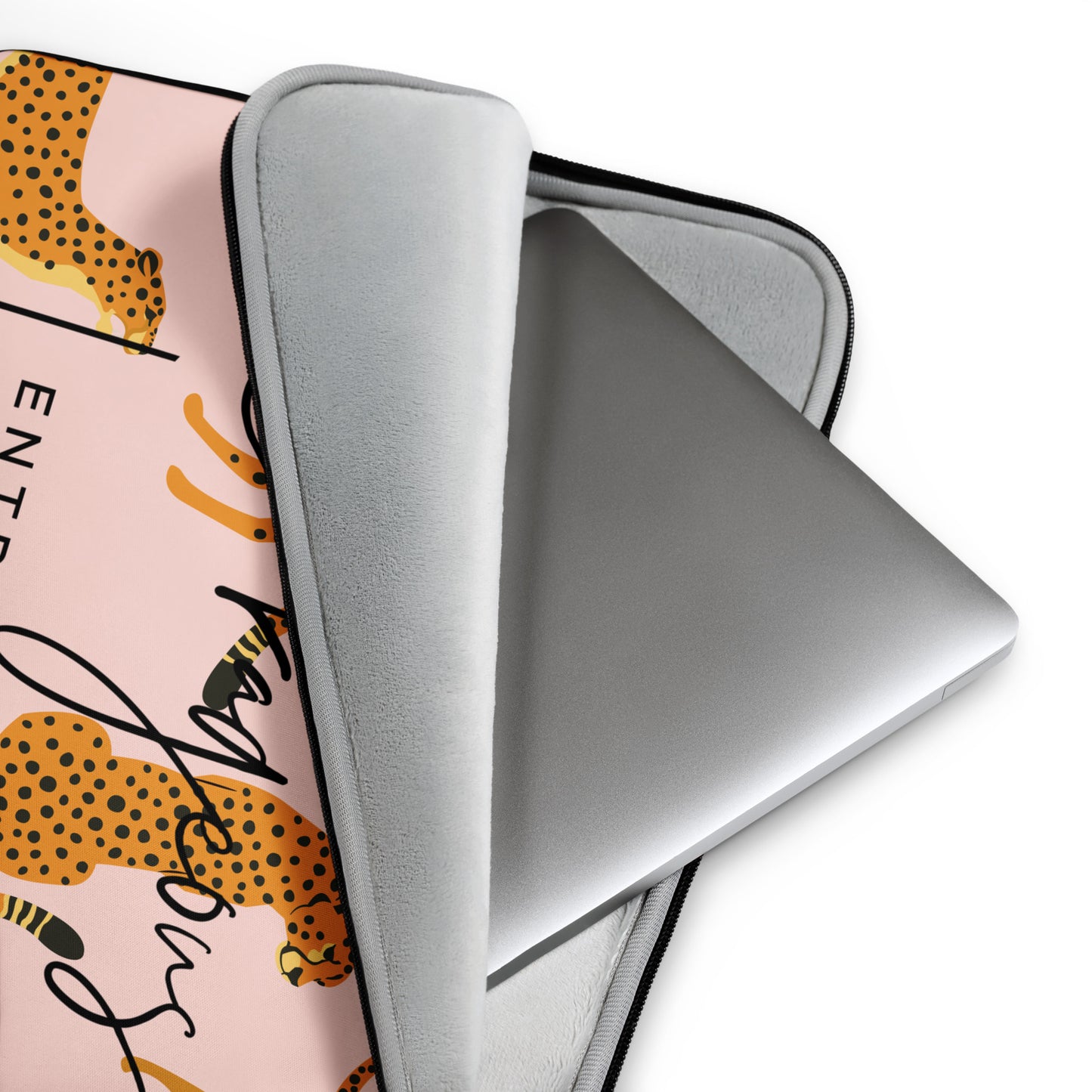 Courageous Entrepreneur Women's Empowerment Laptop Sleeve