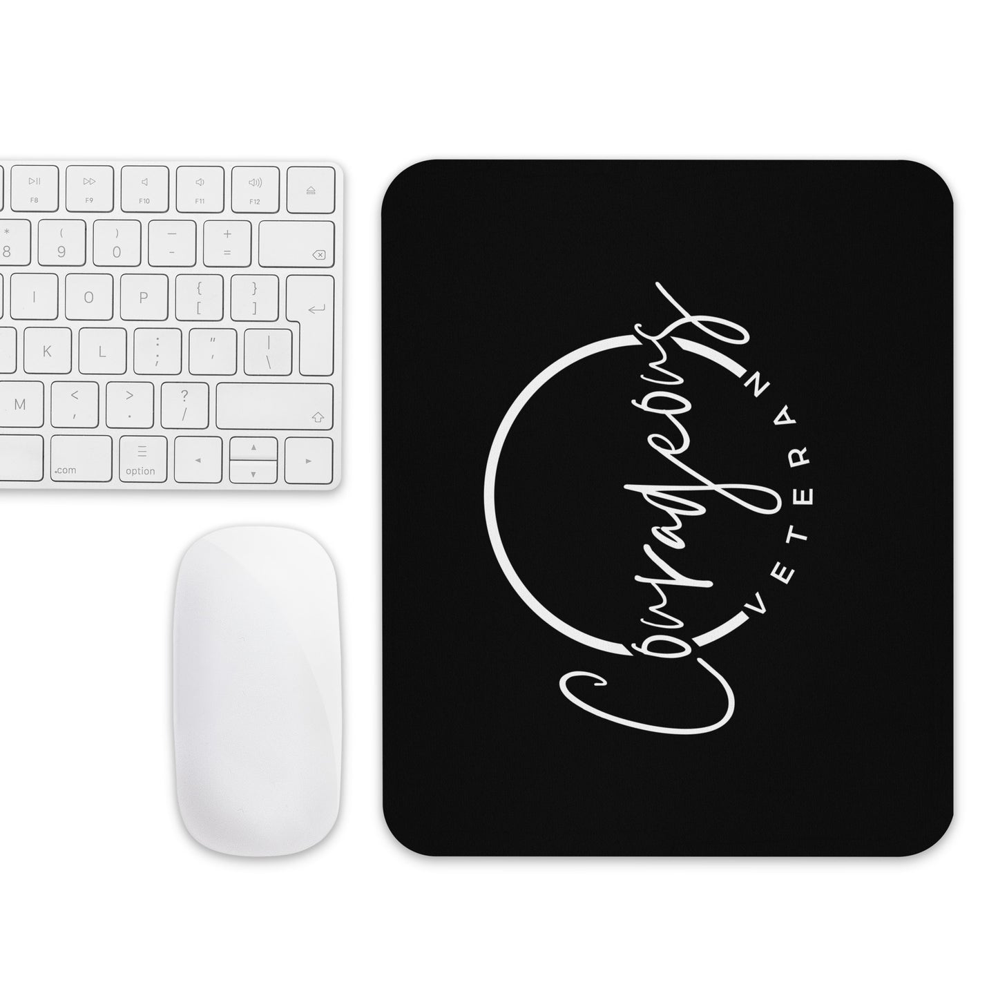 Courageous Veteran Women's Empowerment Mouse Pad