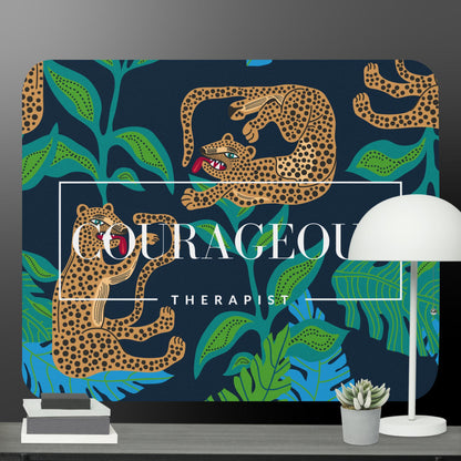Courageous Therapist Women's Empowerment Mouse Pad