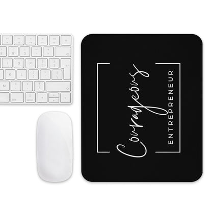 Courageous Entrepreneur Women's Empowerment Mouse Pad